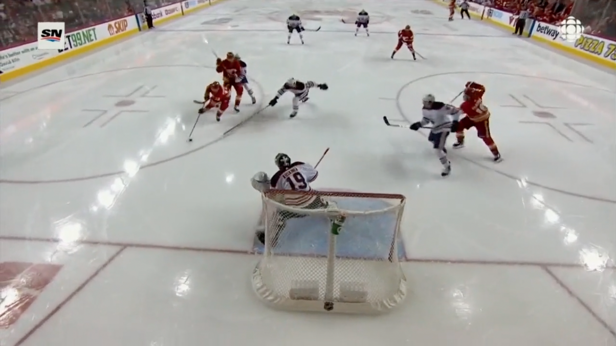 Gaudreau with Incredible Display of Poise